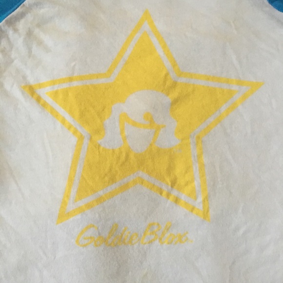 Goldie Blox  Captain Raglan Tee - Picture 2 of 4